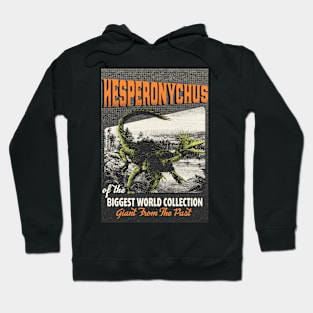 Hesperonychus Retro Art - The Biggest World Collection / Giant From The Past Hoodie